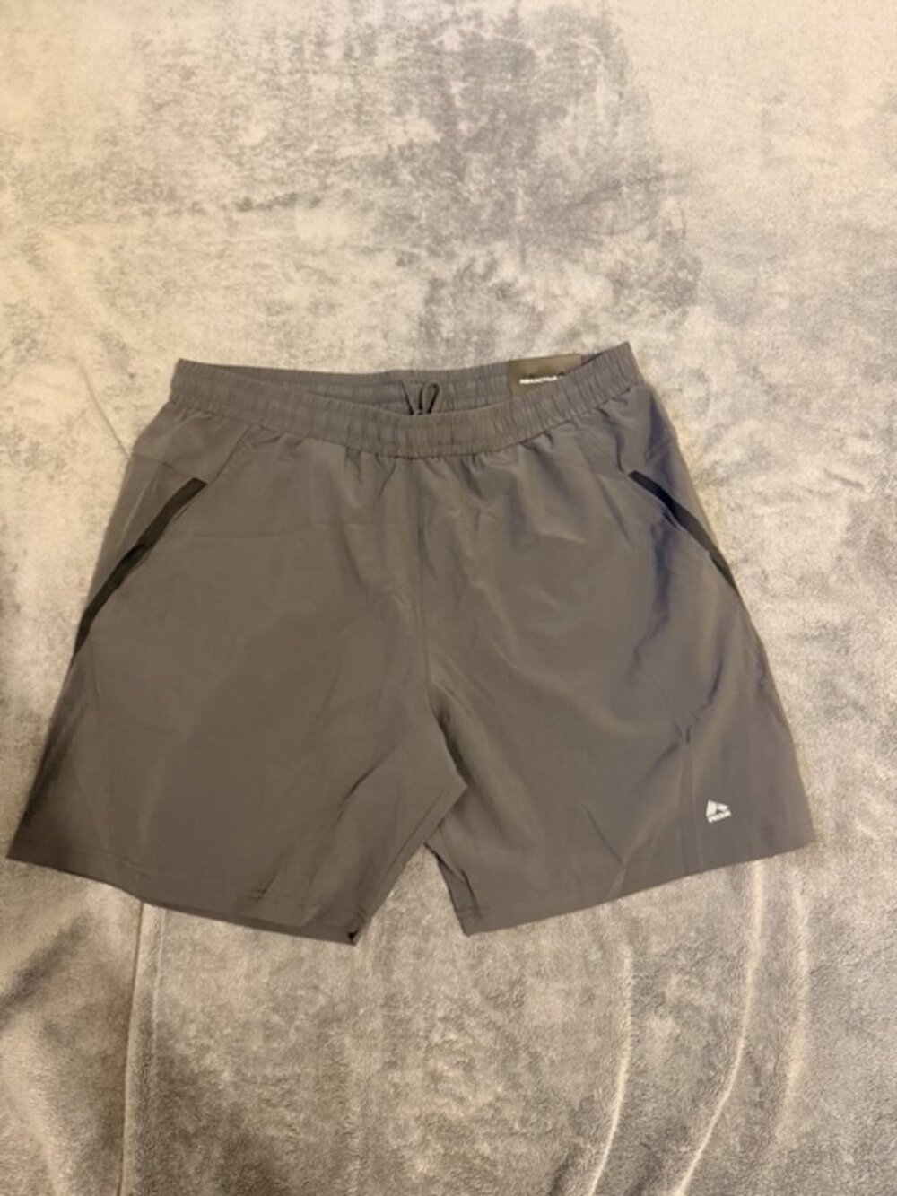 RBX Mens Training Shorts XL Gray 7" Inseam Athletic Gym